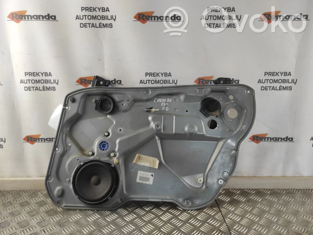 Seat Cordoba (6L) Mechanizm podnoszenia szyby przedniej bez silnika 