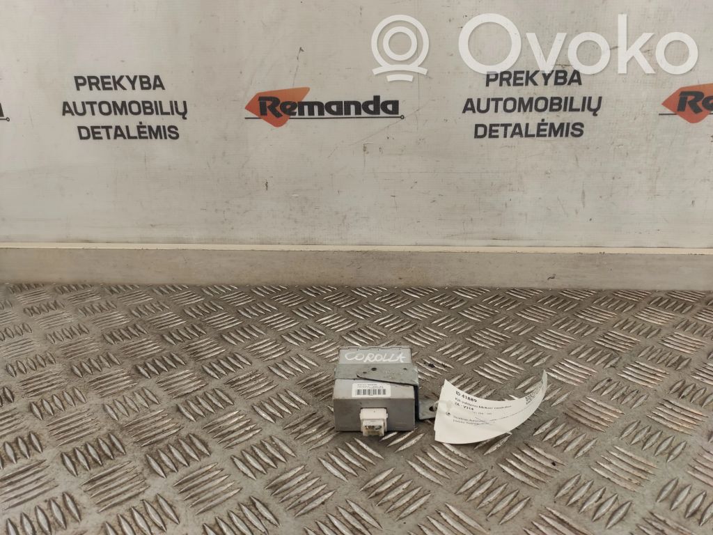 Toyota Corolla Verso E121 Other control units/modules 