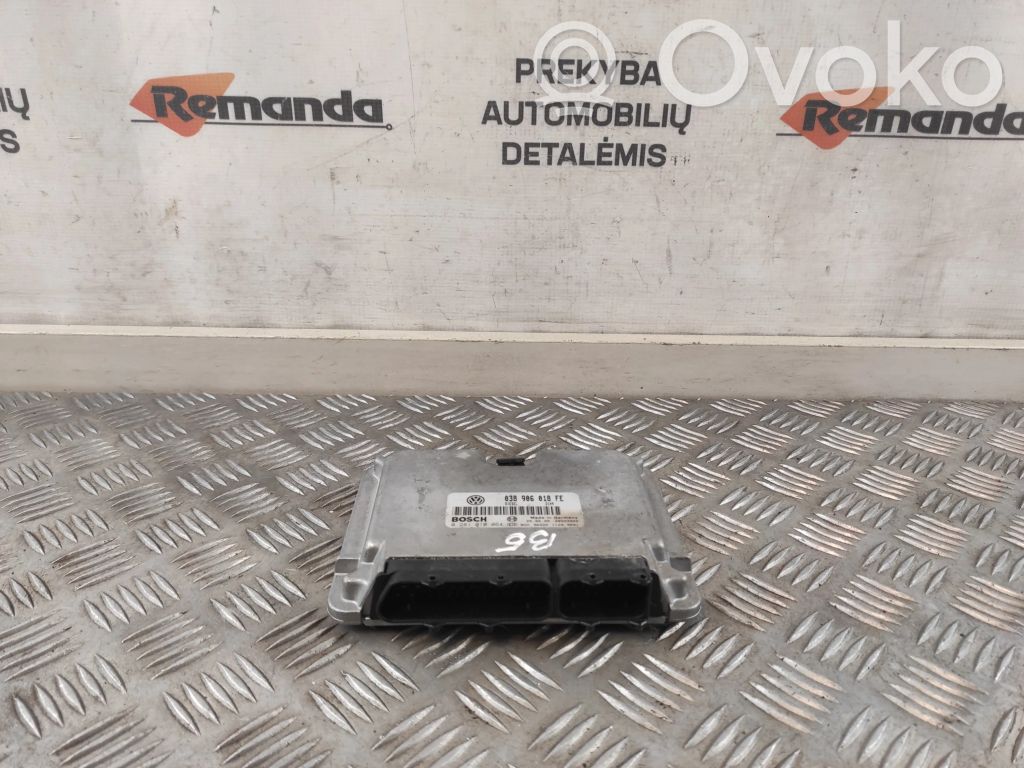 Engine control unit/module   038906018FE,28SA3920,0281010064