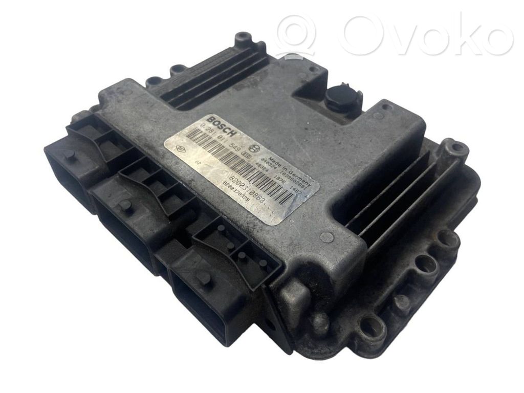 Engine control unit/module   8200310863,0281011549,040324,1039S02681,1467,1876,48324