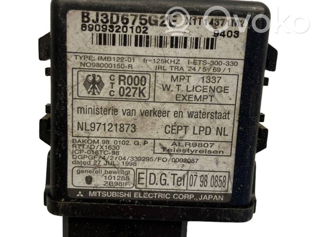 Immobilizer control unit/module   BJ3D675G2E,NL97121873,8909320102,X1T14371M2