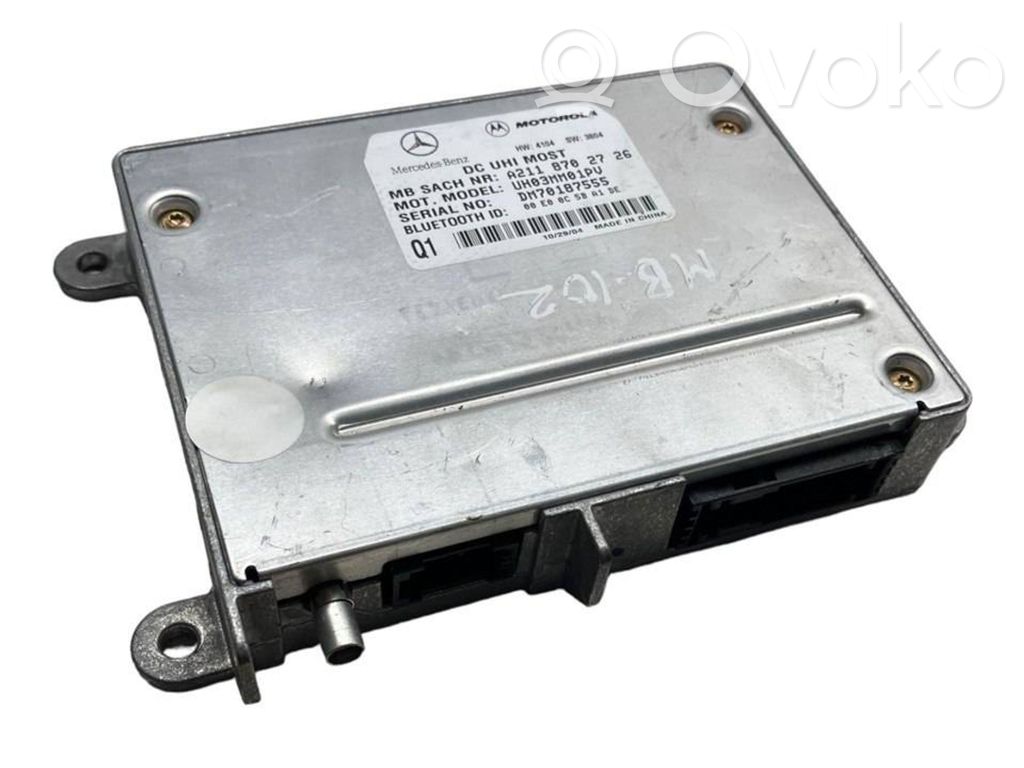 Bluetooth control unit module   A2118702726,UH03MM01PV,DM70187555