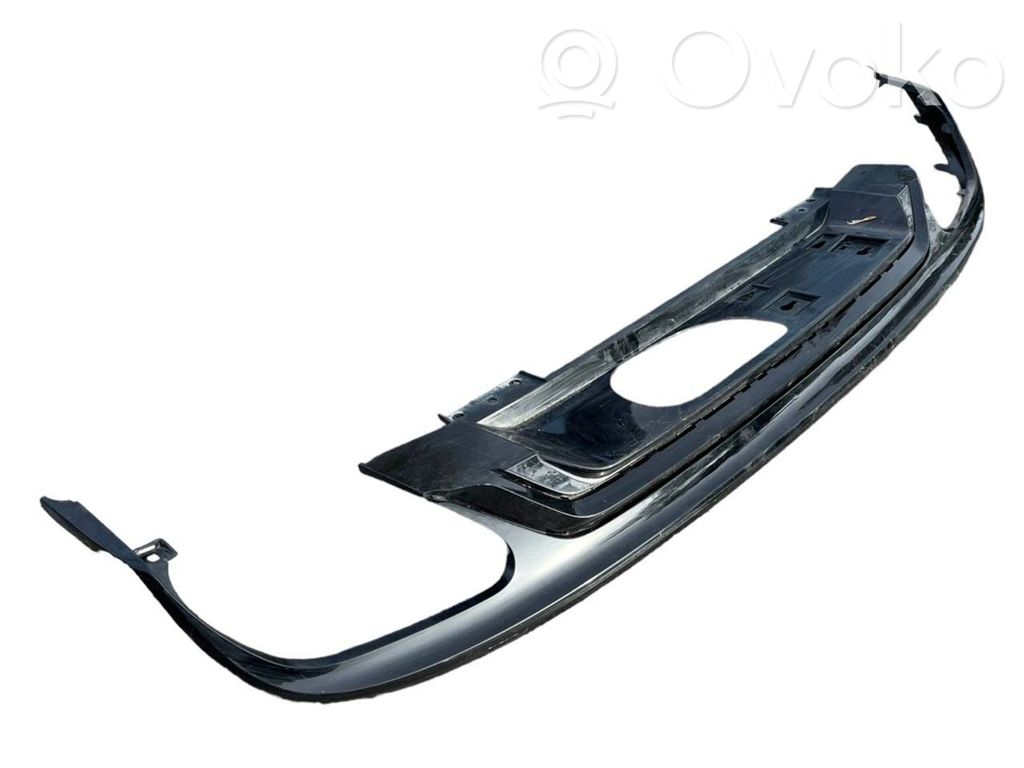 Volvo V60 Moldura inferior del parachoques trasero 