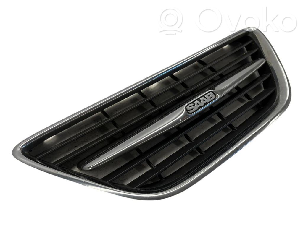 Saab 9-5 Front bumper upper radiator grill 