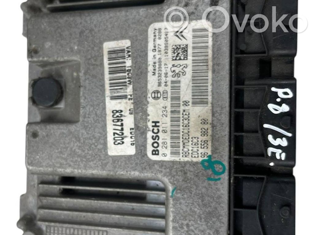 Peugeot 307 Engine control unit/module 