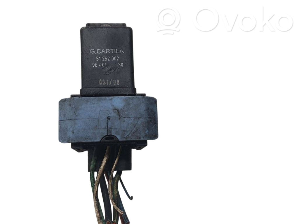 Peugeot 407 Glow plug pre-heat relay 