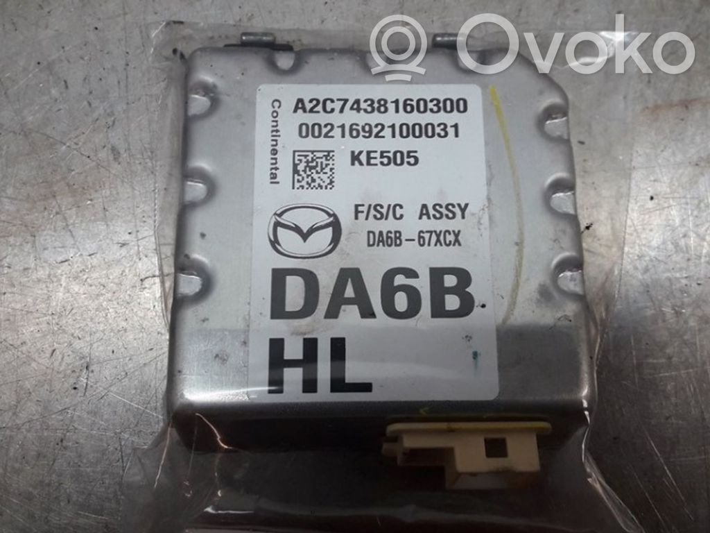Mazda 2 Windshield/windscreen camera 