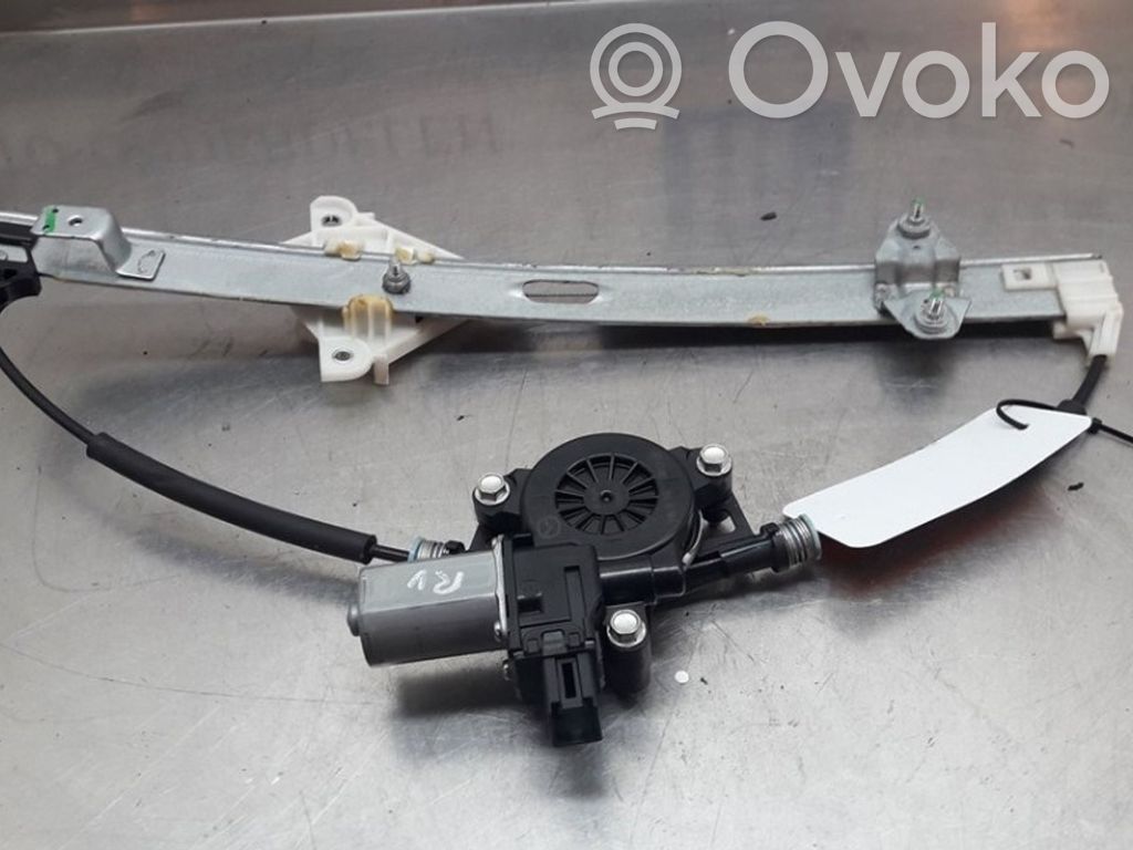 Mazda 2 Manualny podnośnik szyby drzwi przednich 