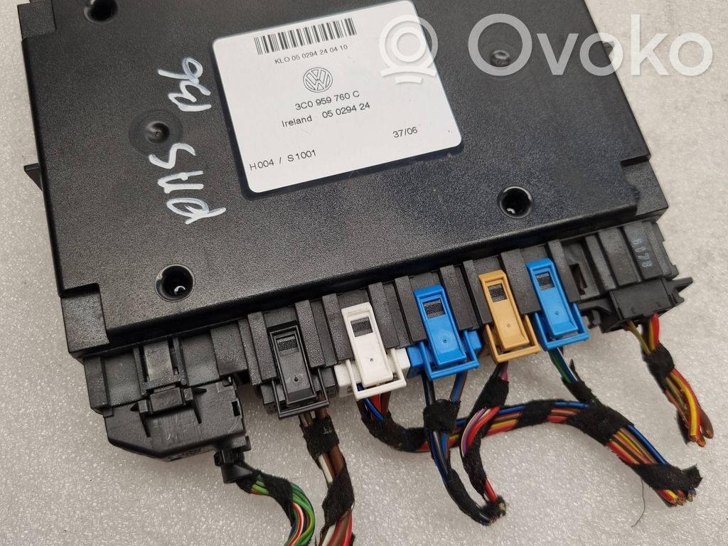 Volkswagen PASSAT B6 Module de commande de siège 