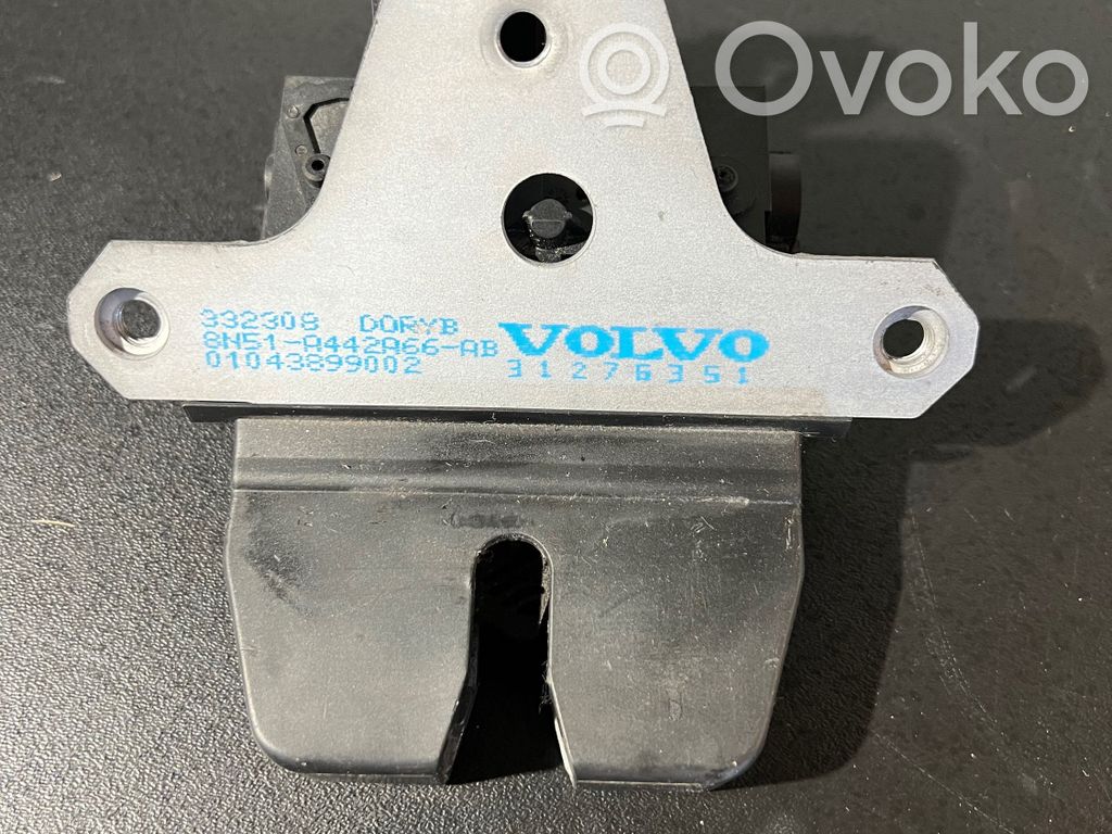 Volvo V50 Blocco/chiusura/serratura del portellone posteriore/bagagliaio 