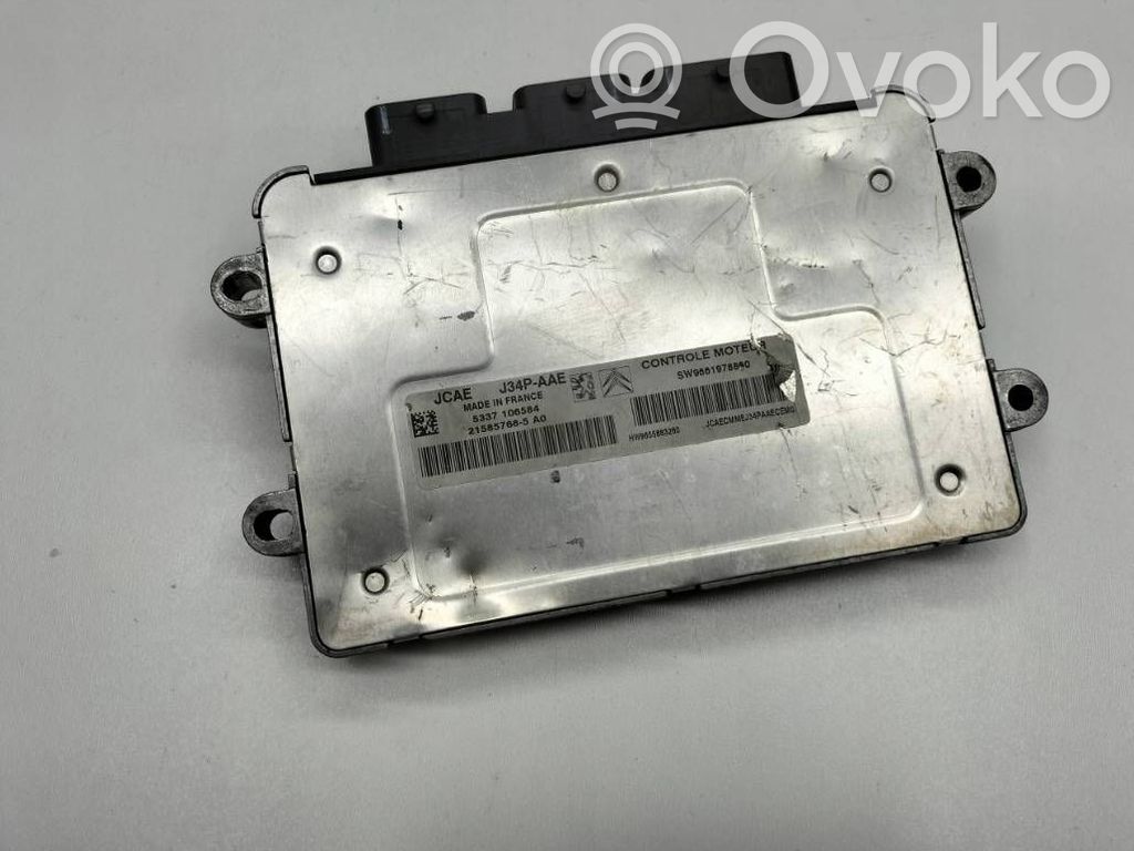 Peugeot 206 Engine control unit/module 