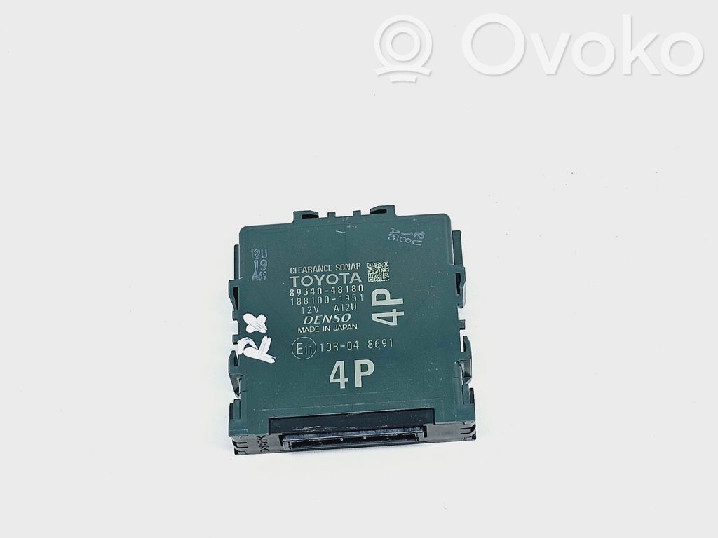 Lexus RX 450H Parking PDC control unit/module 
