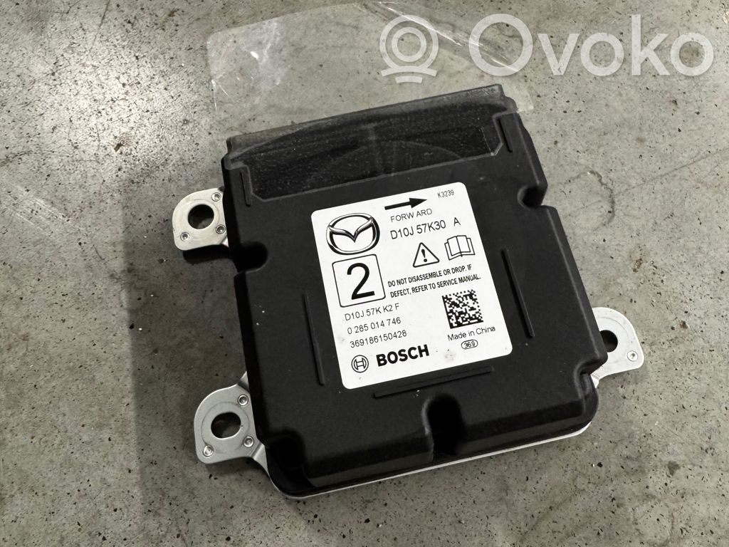 Airbag control unit/module   D10J57K30A,0285014746,369186150428,D10L57KK2E