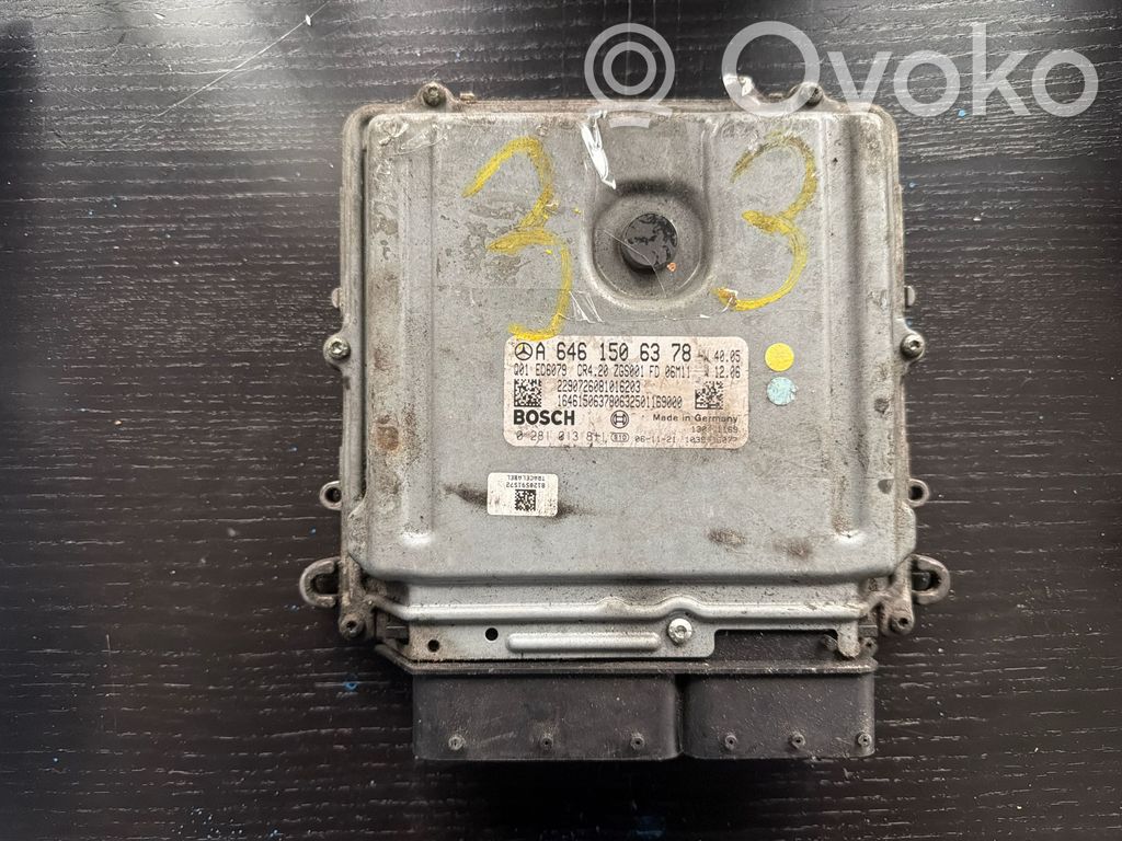 Mercedes-Benz Sprinter W906 Engine control unit/module 