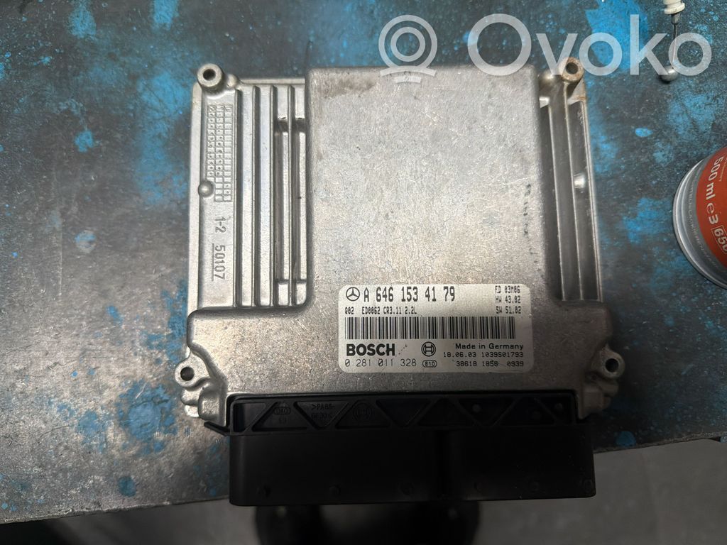 Mercedes-Benz C W203 Engine control unit/module 