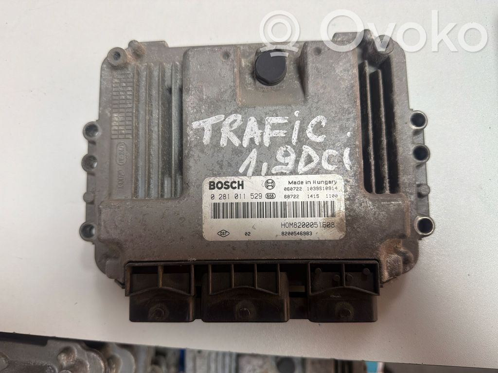 Opel Vivaro Variklio valdymo blokas 