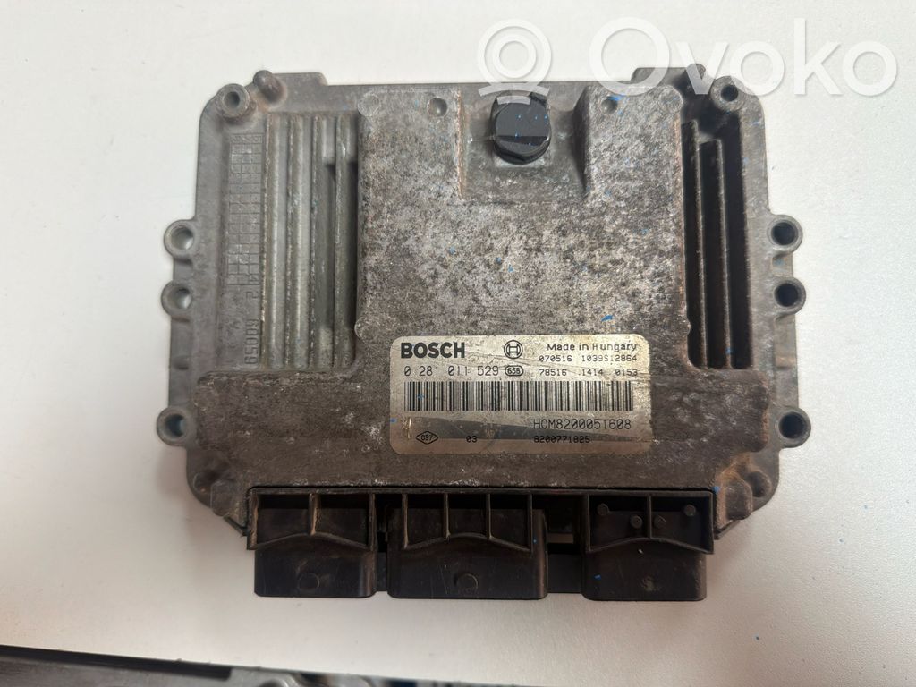 Engine control unit/module   0281011529,8200051608,8200771825