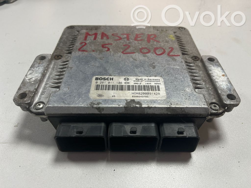 Renault Master II Engine control unit/module 