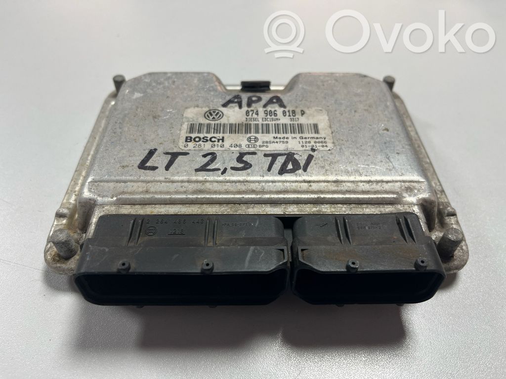 Engine control unit/module ECU   0281010408,074906018P,28SA4759