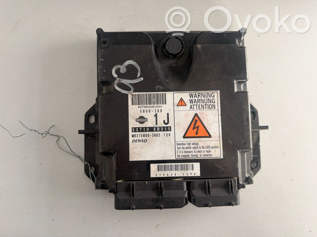 Engine control unit/module   23710EB310,5800360,MB2758003602