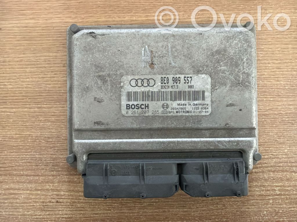 Engine control unit/module   8E0909557,0261207285,26SA7965