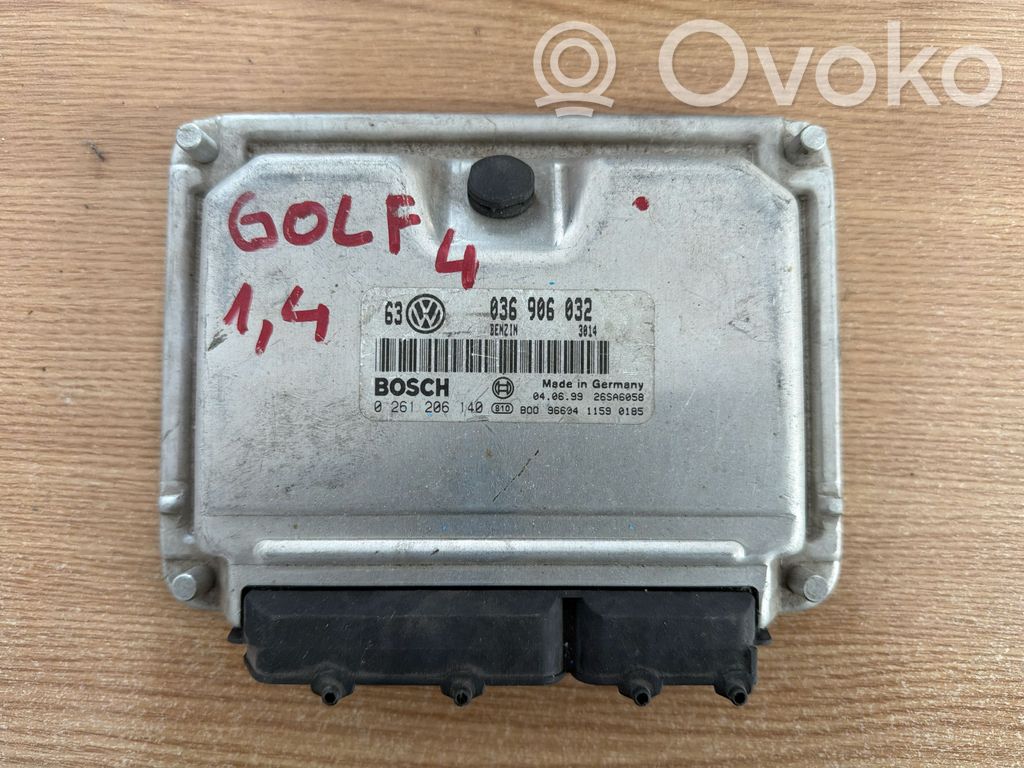 Engine control unit/module   036906032,0261206140,26SA6058