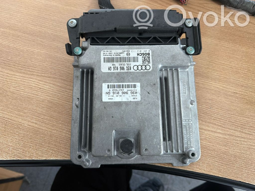Engine control unit/module   03G906016GN,0281012113,1039S10575