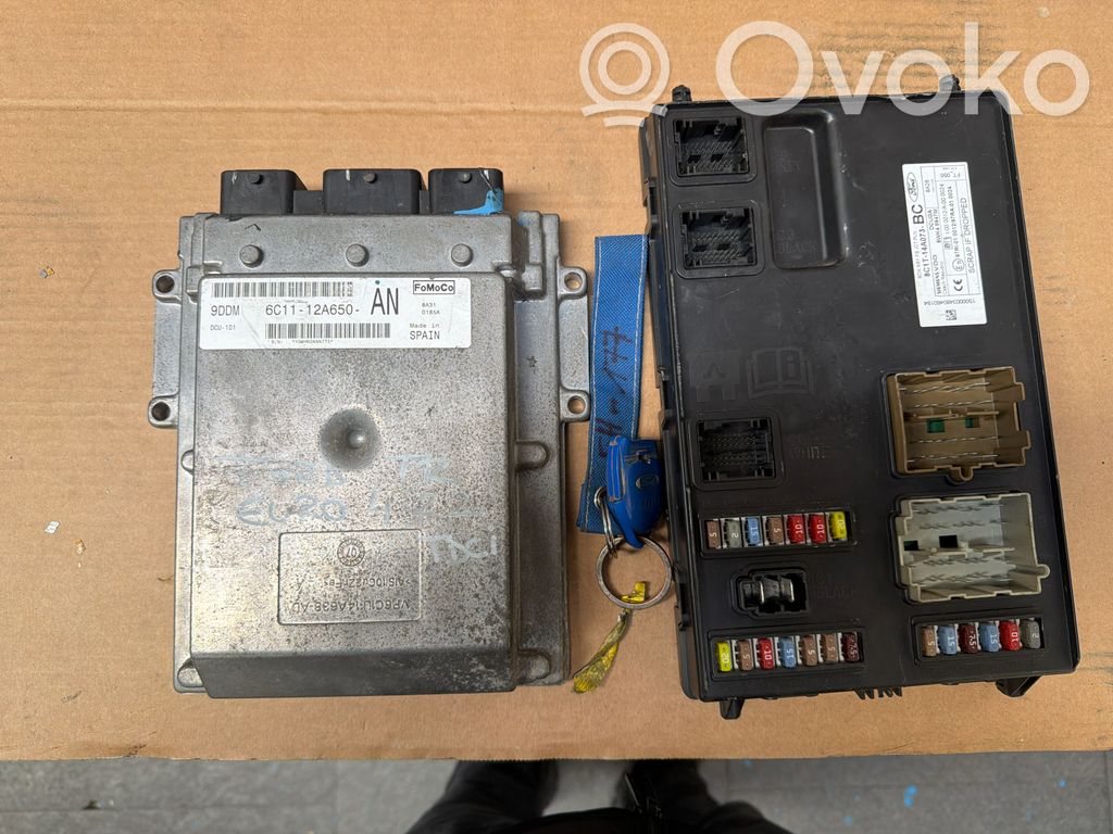 Engine ECU kit and lock set   6C1112A650
