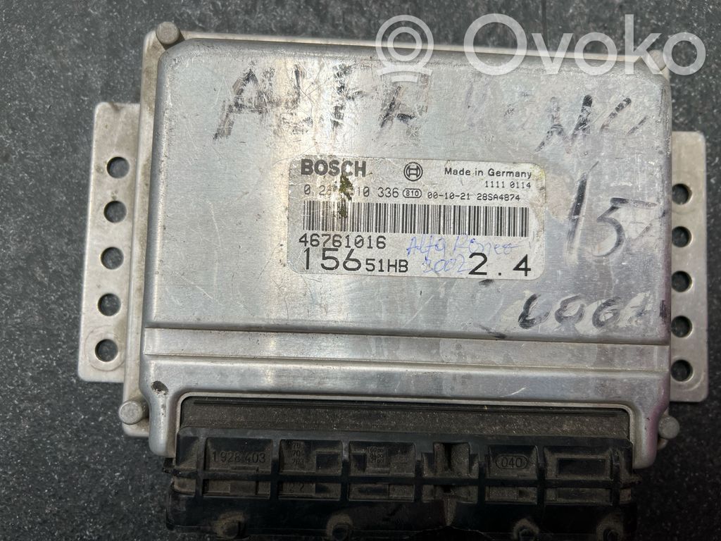 Alfa Romeo 156 Engine control unit/module 