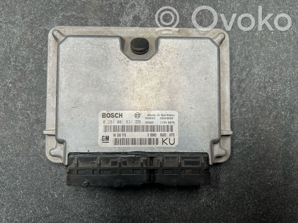 Engine control unit/module   0281001631,90508976,28SA3690