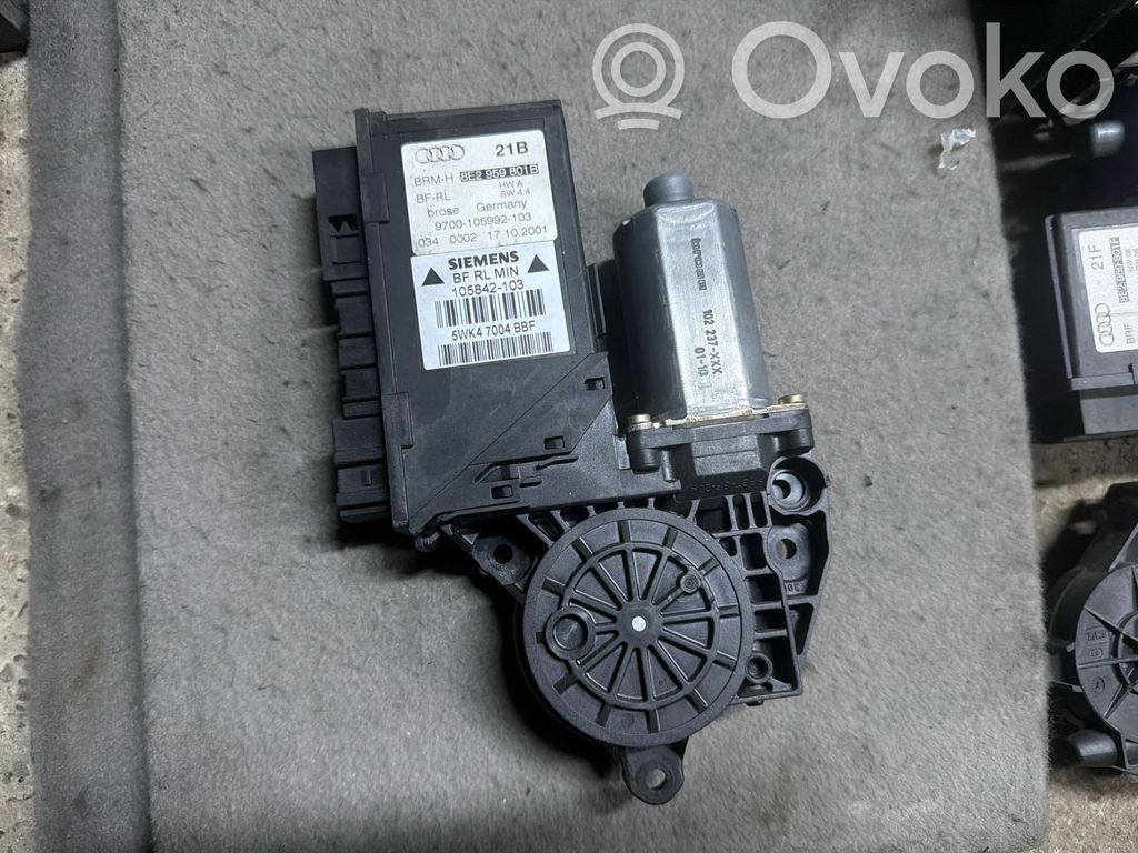 Audi A4 S4 B7 8E 8H Silnik regulatora szyby drzwi przednich 