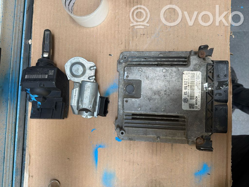 Volkswagen Crafter Engine ECU kit and lock set 