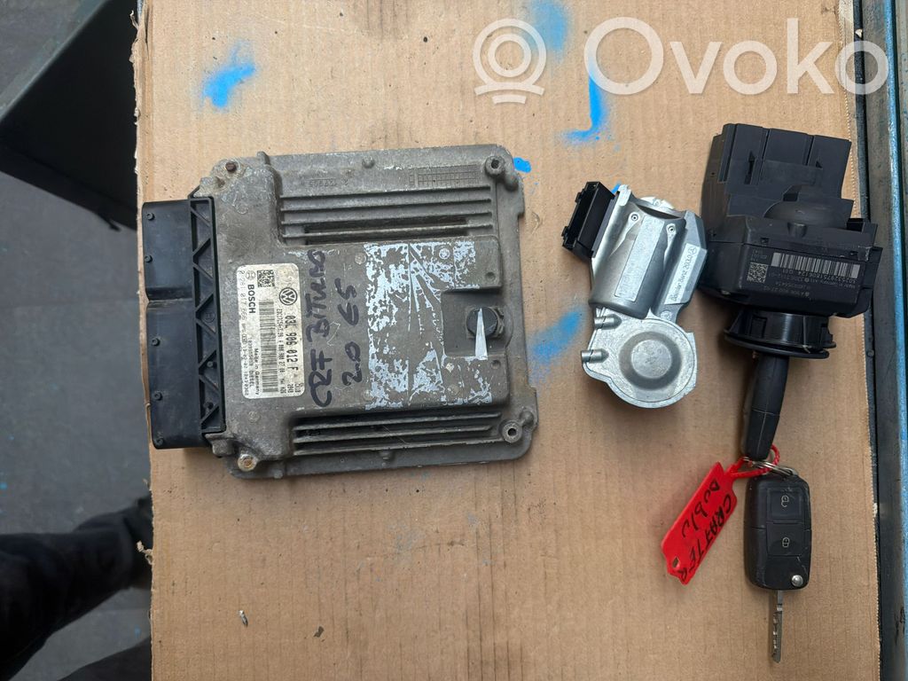 Engine control unit/module ECU   EDC17C54339,0281017666,03L906012F