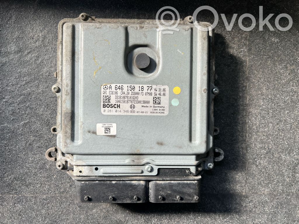 Mercedes-Benz Sprinter W906 Engine control unit/module 