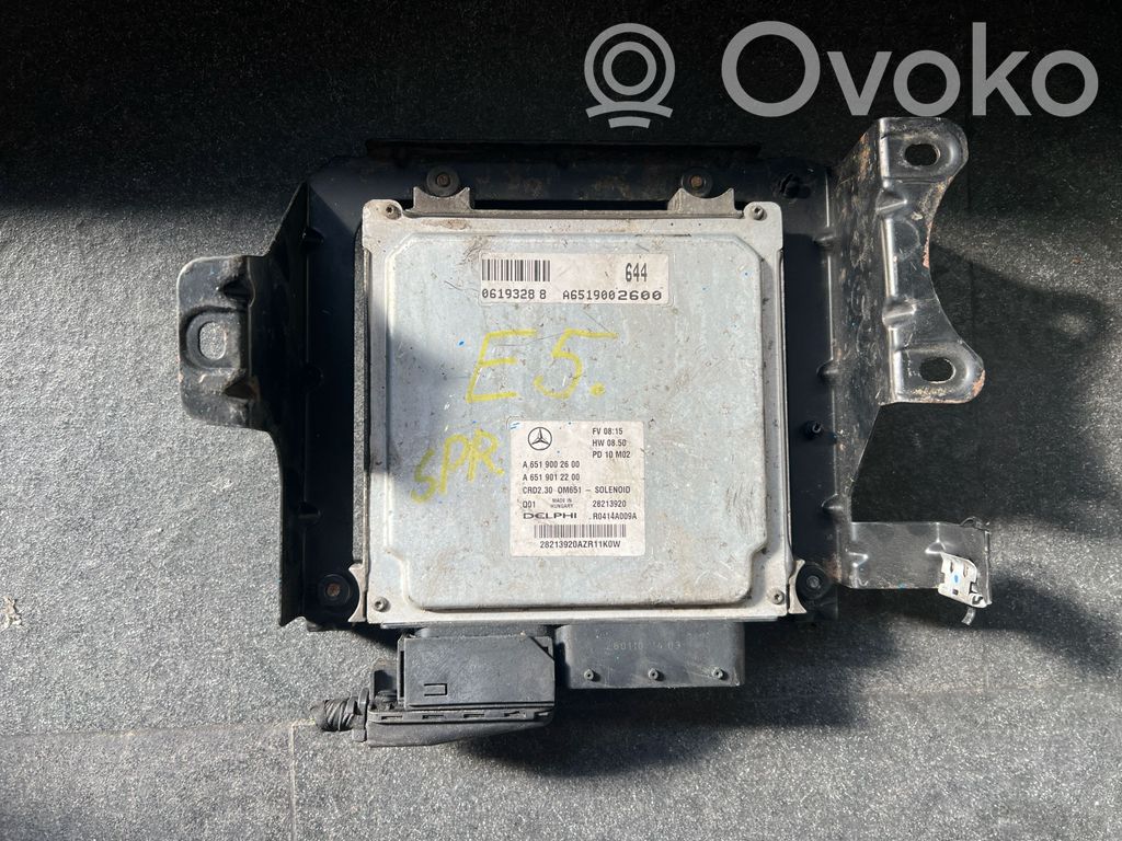 Mercedes-Benz Sprinter W906 Engine control unit/module 