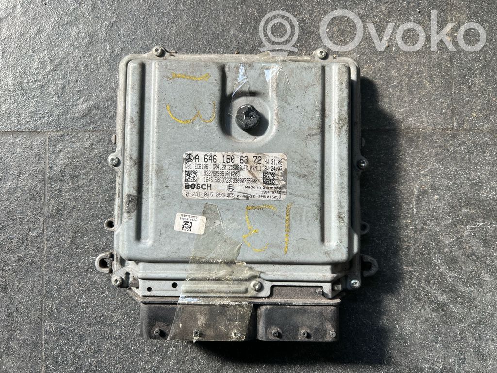 Mercedes-Benz Sprinter W906 Engine control unit/module 