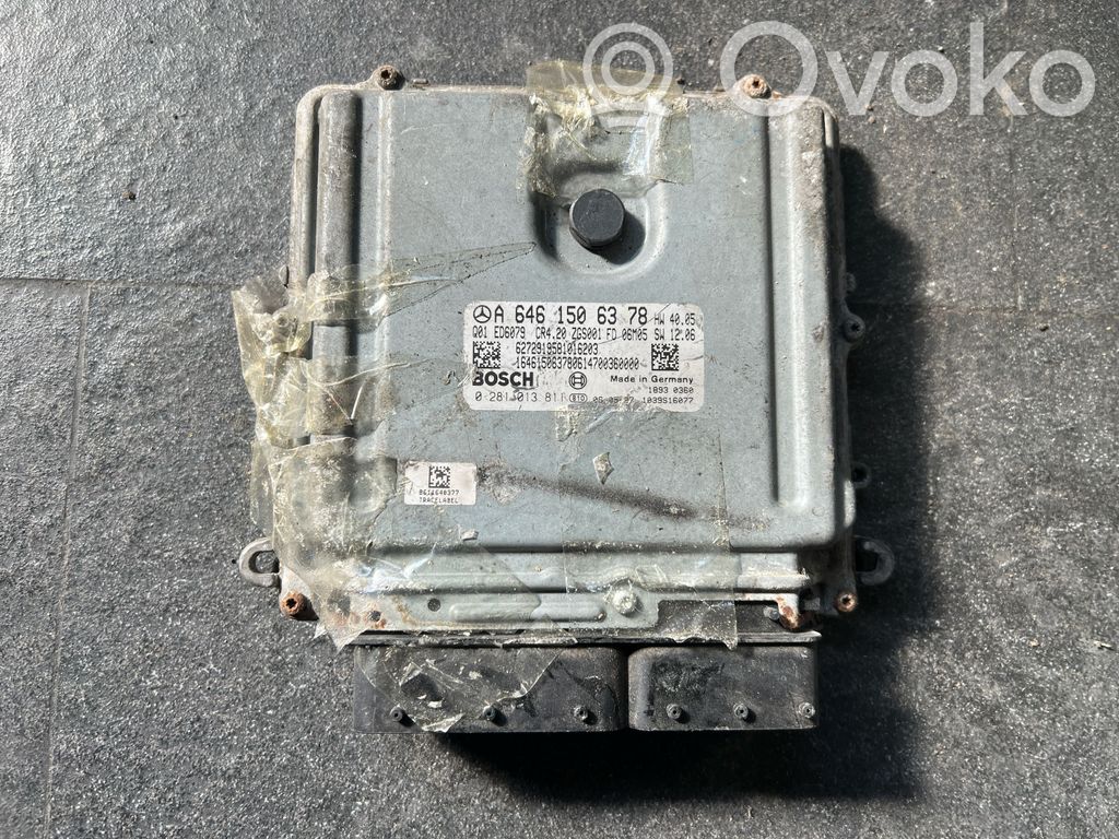 Mercedes-Benz Sprinter W906 Engine control unit/module 