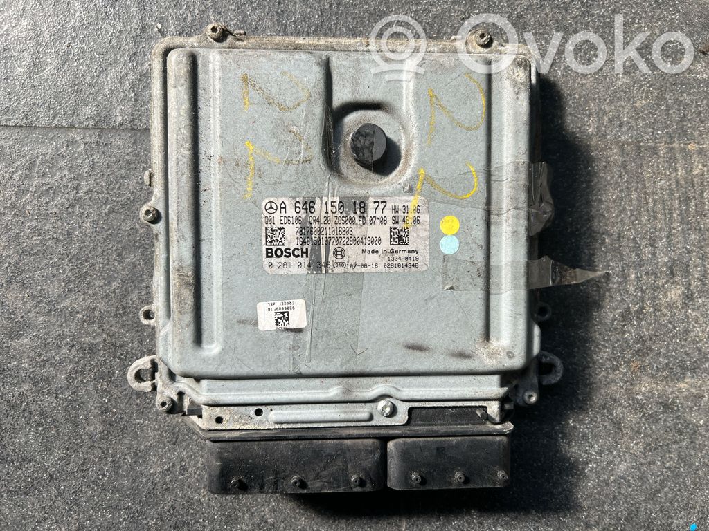 Mercedes-Benz Sprinter W906 Engine control unit/module 