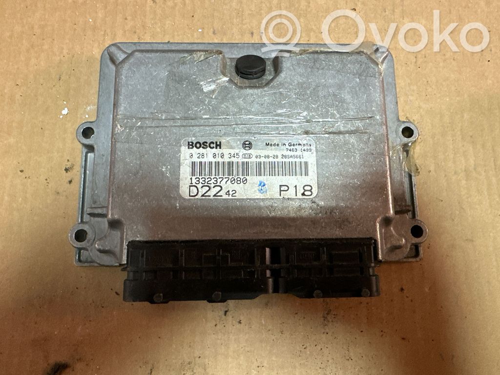 Citroen Jumper Engine control unit/module 
