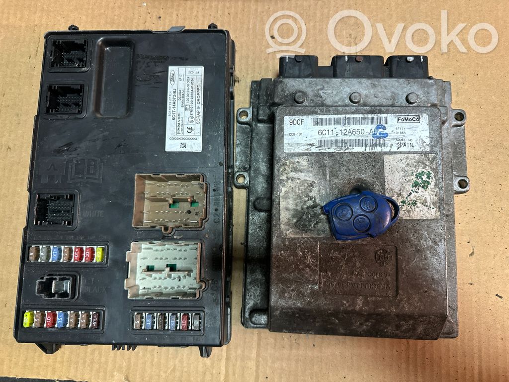 Ford Transit Kit centralina motore ECU e serratura 