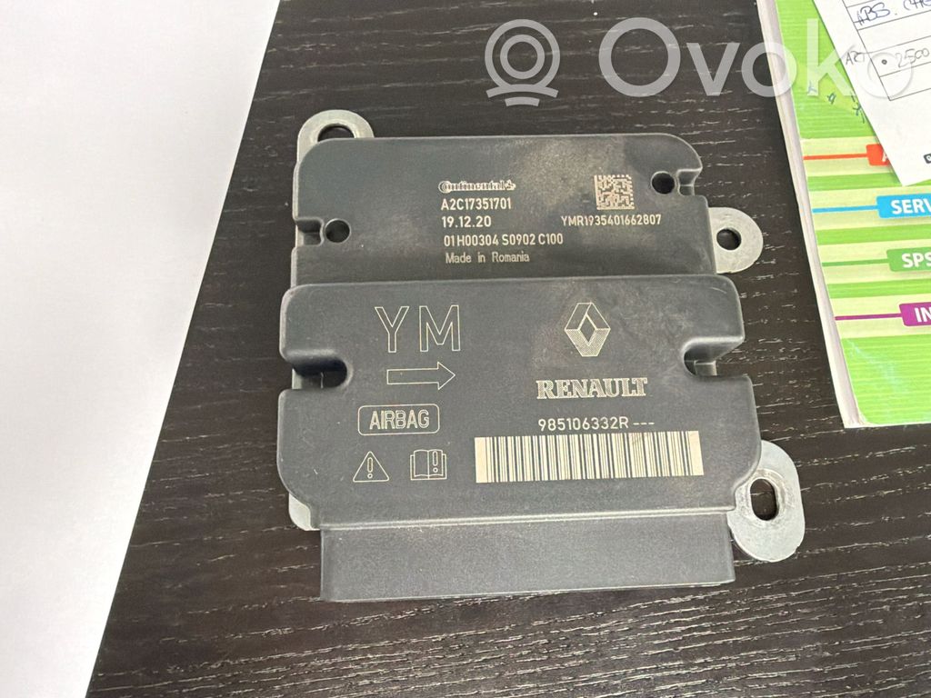 Renault Logan II Airbag control unit/module 