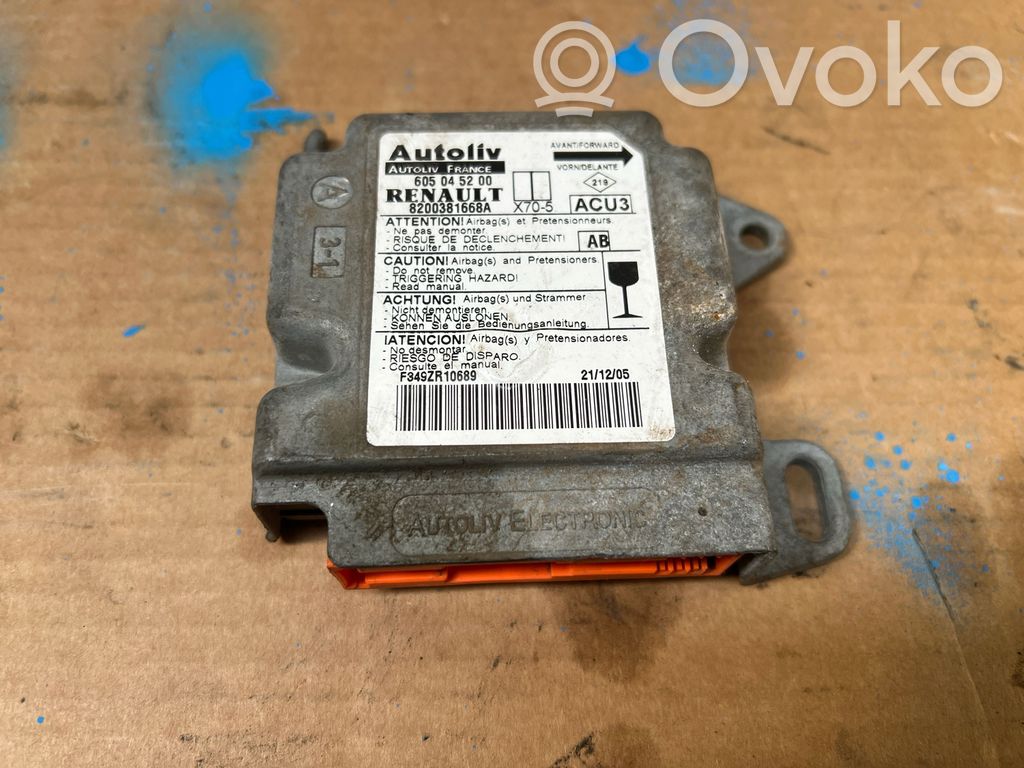 Renault Master II Airbag control unit/module 