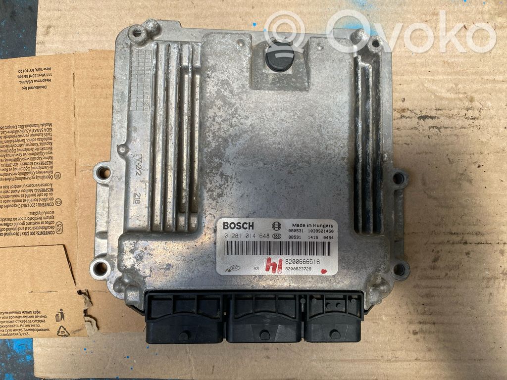 Renault Trafic II (X83) Engine control unit/module 