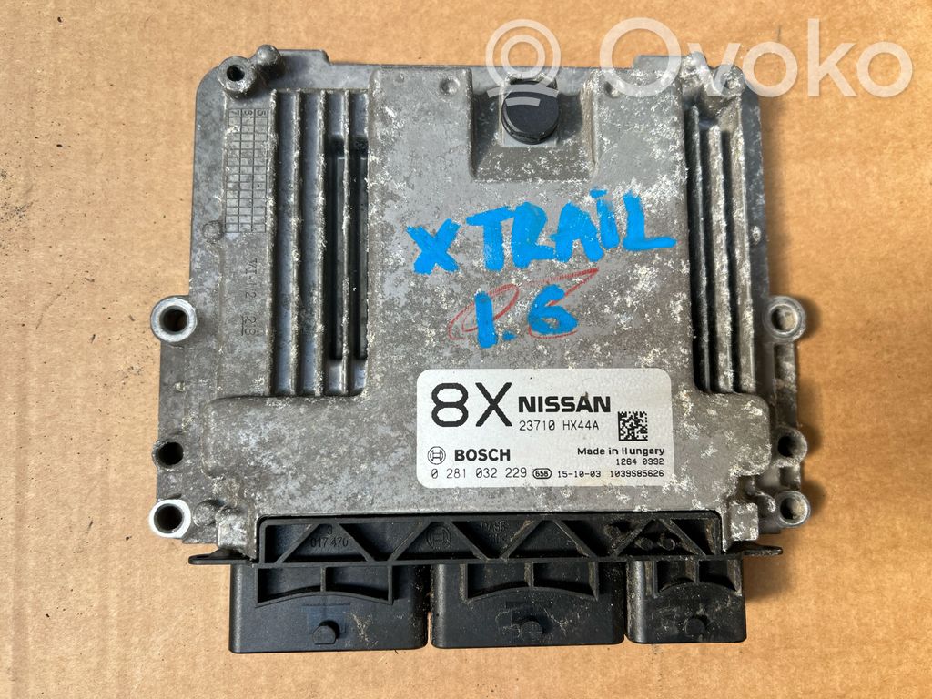 Engine control unit/module   23710HX44A,0281032229,1039S85626