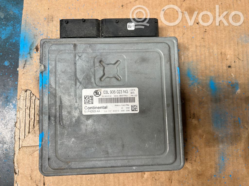 Skoda Fabia Mk2 (5J) Unitate/modul de control motor 