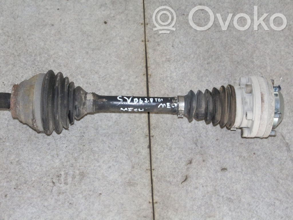 Volkswagen PASSAT B6 Eje de transmisión delantero 