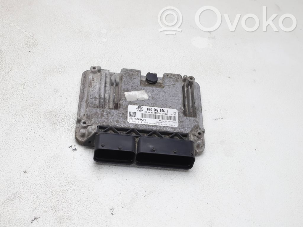 Engine control unit/module   03G906056J,03G906021AB,0281014899