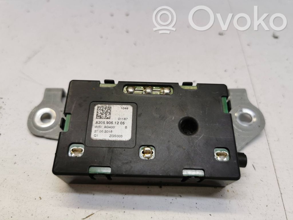 Mercedes-Benz C W205 Aerial antenna amplifier 
