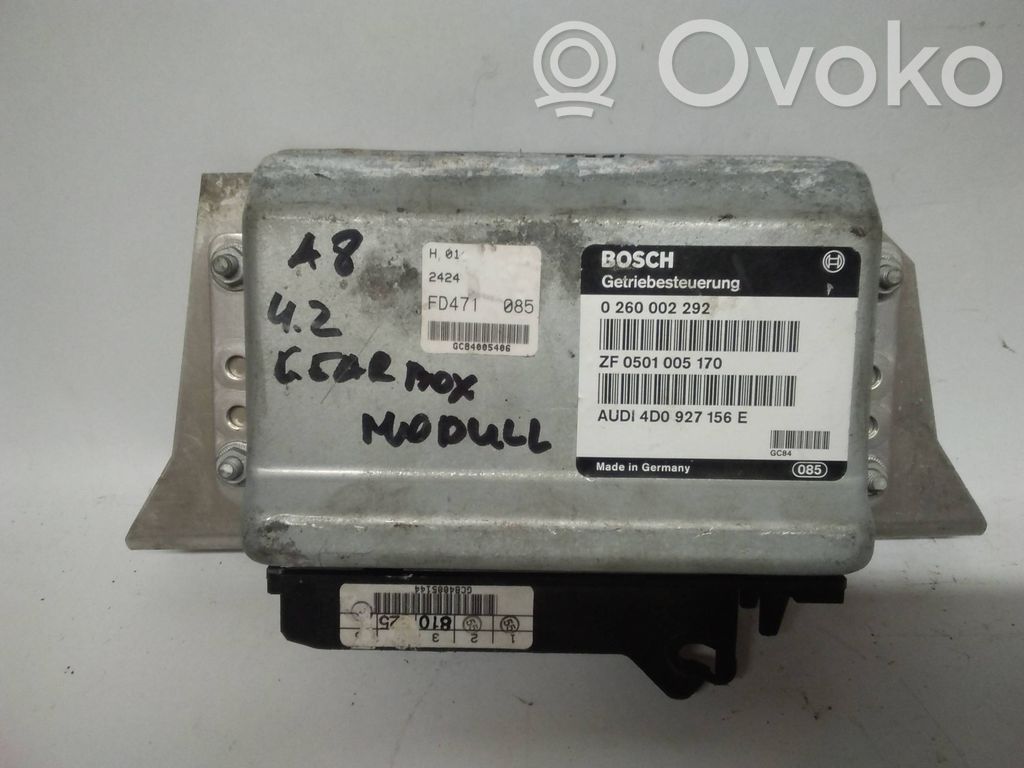 Audi A8 S8 D2 4D Gearbox control unit/module 