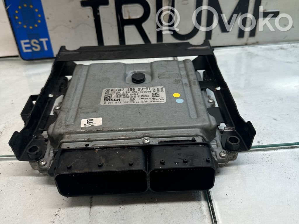 Engine control unit/module   A6421509991,1039S14072,0281013392